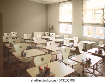 School Classroom Interior