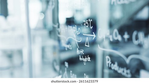 School, digital and formula on smart board, education and information for exam in classroom and empty. College, knowledge and tech with physics for test, numbers and project for course in university - Powered by Shutterstock - Get 15% off with code: PIKWIZARD15