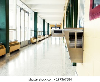 School Drinking Fountain