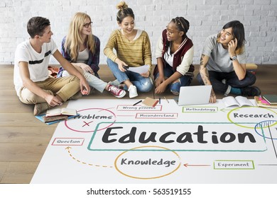 School education study process diagram
