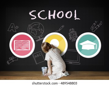 School Educational Knowledge University Learning Concept