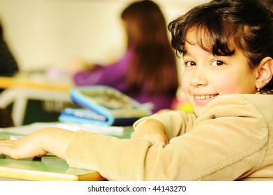 school  girl - Shutterstock ID 44143270