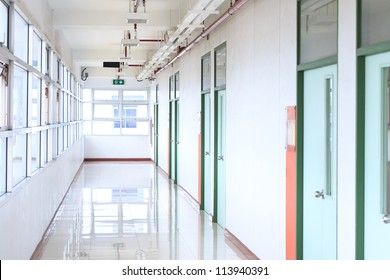 School Hallway