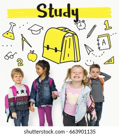 School Institute Study Learning Concept