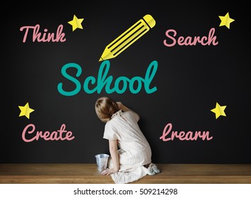 School Knowledge Study Pencil Concept