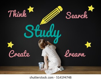 School Knowledge Study Pencil Concept