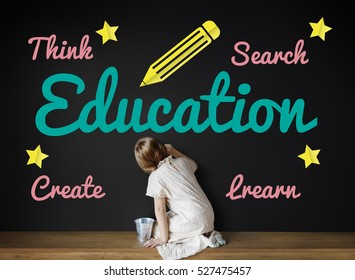 School Knowledge Study Pencil Concept