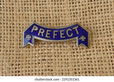 School Prefect
Vintage Enamel Pin  Badge 1960s 