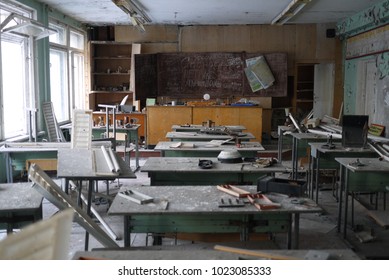 A School In Pripyat Ukraine January 4 , 2016