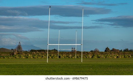 School Rugby Field Posts