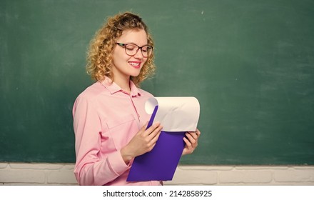 School staff. Smart woman hold tablet documents. Read impressing resume. School principal hiring workers. School teacher job position. Personal profile. Estimate motivational letters of applicants - Shutterstock ID 2142858925