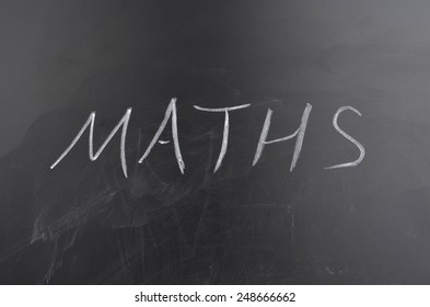 School Subject On Blackboard Stock Photo 248666662 | Shutterstock