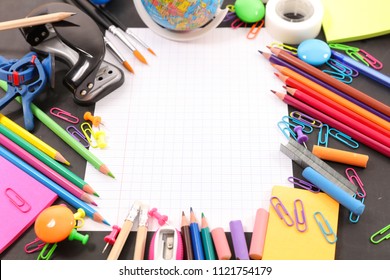 School Supplies Objects Stock Photo 1121754179 | Shutterstock