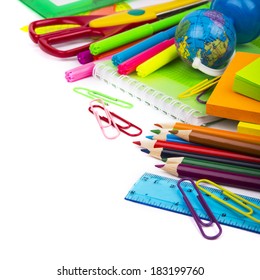 School supplies border Images, Stock Photos & Vectors | Shutterstock