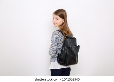 School teen little girl