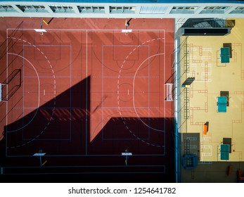 School Yard From Above