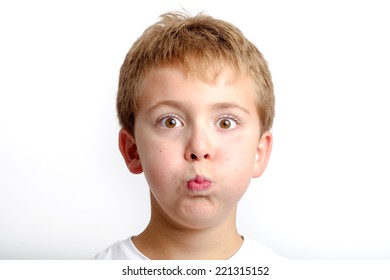 Schoolboy Studio Portrait Stock Photo 221315152 | Shutterstock