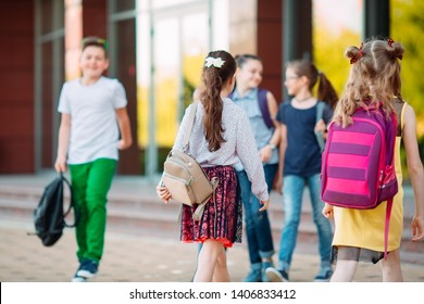 Kids Greeting Each Other Images, Stock Photos & Vectors | Shutterstock