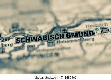 Schwabisch Gmund on map.