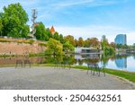 Schwal monument at German town Ulm.