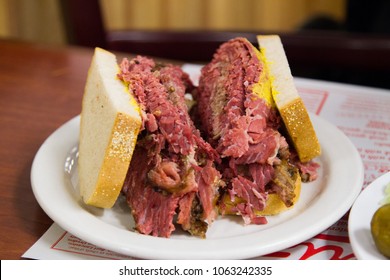 Schwartz's Smoked Meat Sandwich