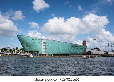 The Science Center NEMO at Osterdok, Amsterdam, North Holland, Netherlands