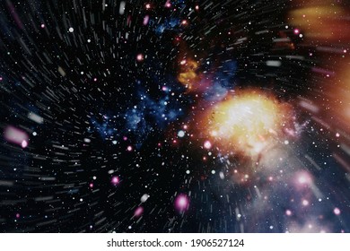 Science fiction fantasy in high resolution ideal for wallpaper. Elements of this image furnished by NASA