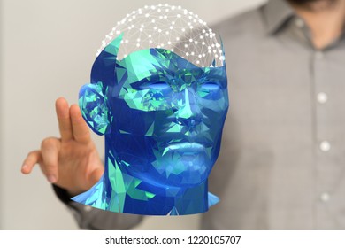 science interface in hand