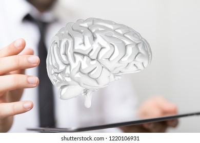 science interface in hand