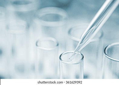 Science Laboratory Test Tubes , Laboratory Equipment