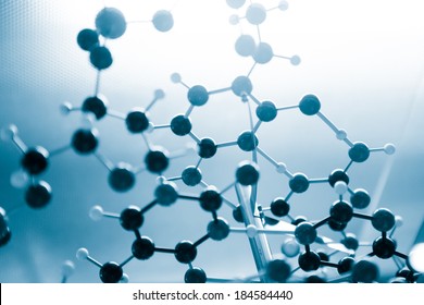 Science Molecular DNA Model Structure, Business Concept 