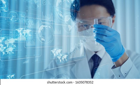 Science Technology Concept. Research And Development. Drug Discovery.