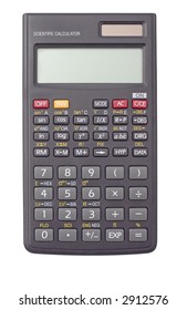 Scientific Calculator Isolated On White Background