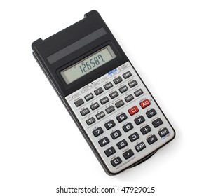 Scientific Calculator Isolated On White Background