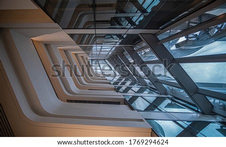 Scientific Loop view in the building
