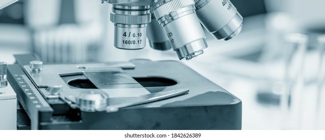 Scientific Microscope In The Laboratory Of Forensics