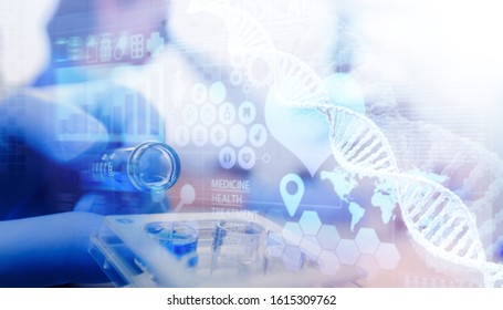 Scientist Hand Holding Test Tubes Stock Photo 1350067274 | Shutterstock