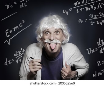 Scientist Like Albert Einstein Put His Tongue