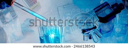 Scientist preparing a DNA sample for testing. A researcher in a protective mask working in a laboratory of a research institute. Creation of innovative medicines and vaccines. Laboratory concept.