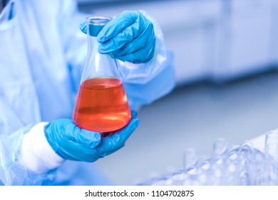 Scientist working in the CDC laboratory