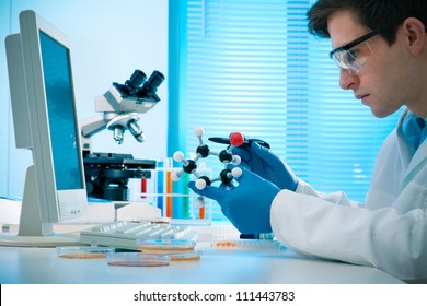 scientist working at the laboratory - Powered by Shutterstock