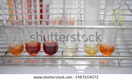 Scientists compare the color of the resulting solution whether the needle goes up or fades by changing the Fe concentration by disturbing the equilibrium of the solution. In a chemical laboratory