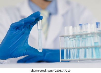 Scientists Work With In Vitro Reagents In Laboratories And Draw Conclusions From Their Research.