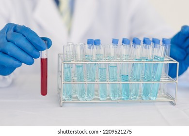 Scientists Work With In Vitro Reagents In Laboratories And Draw Conclusions From Their Research.