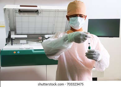 scientists working at the laboratory