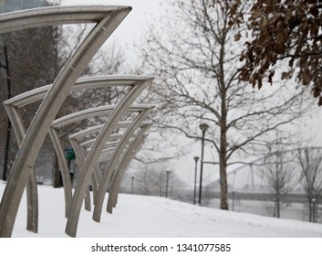 Scioto Mile Bike Racks