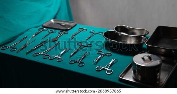 Scissors prepare for surgical instruments\
during operation,scissors, forceps and scalpels,Straight scissor\
used to cut suture material where as curve scissor for tissue.\
Concept of surgery\
preparation
