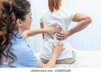 Scoliosis Spine Curve Anatomy, Posture Correction. Chiropractic treatment, Back pain relief. - Powered by Shutterstock