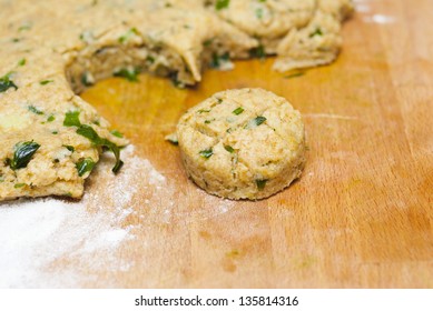  Scone Dough With Wild Garlic