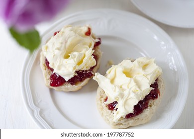 Scones With Clotted Cream